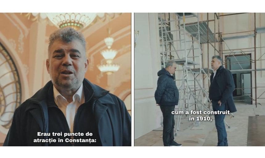video marcel ciolacu in vizita la cazinoul din constanta a anuntat pe tiktok ca lucrarile vor fi finalizate saptamana viitoare 67b226f73c025