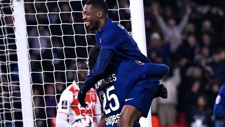 video ousmane dembele dezlantuit la psg in 2025 13 goluri marcate in cele 7 meciuri din acest an si a facut norma si cu monaco 67a71394c2398