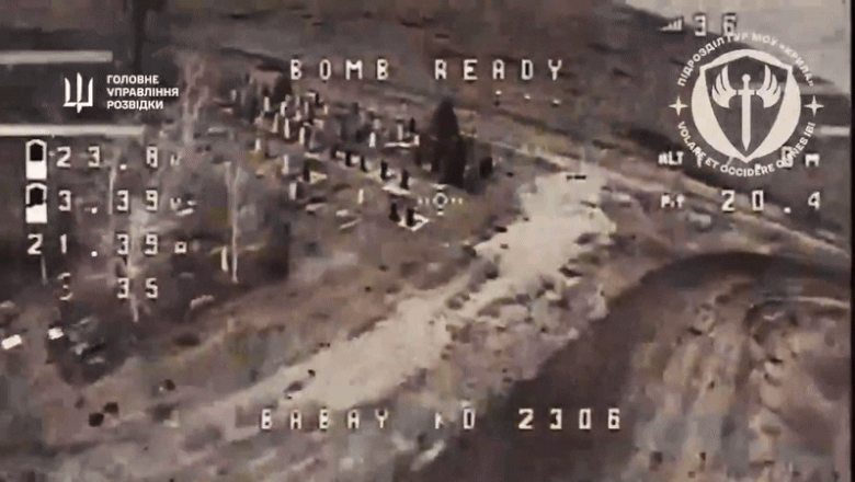 video soldati rusi vanati de drone ucrainene intr un cimitir de langa pokrovsk moartea ii va gasi oricum 67bee772cf06e