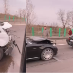 accident in lant pe a2 sensul spre constanta intre doua autoturisme si o autoutilitara traficul este restrictionat 67e6ca599441e