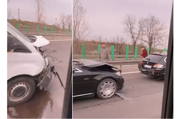 accident in lant pe a2 sensul spre constanta intre doua autoturisme si o autoutilitara traficul este restrictionat 67e6ca599441e