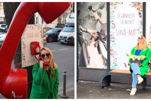 andreea esca a impartit flori de 8 martie vedeta a iesit in strada alaturi de echipa ei 67cc351052f71