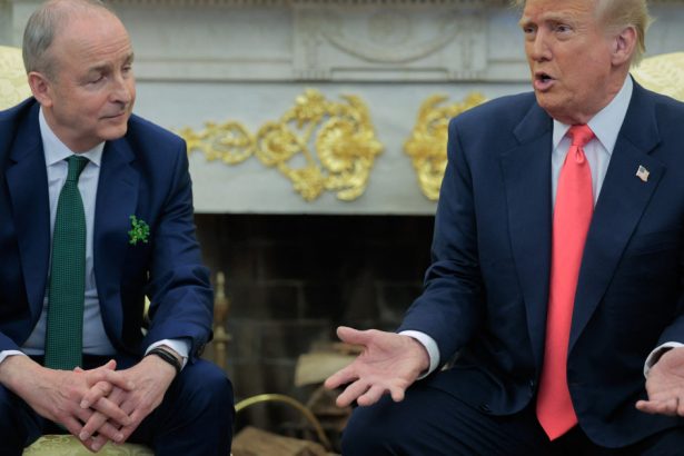 donald trump a spus ca irlanda bineinteles ca profita de sua chiar in fata premierului de la dublin exista un deficit masiv 67d1f39a2f590