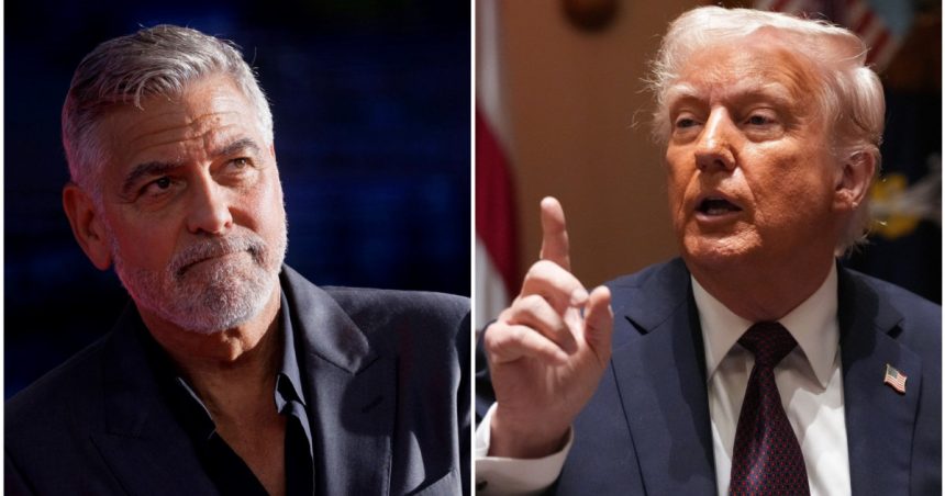donald trump enervat de comentariile actorului george clooney la o emisiune tv un expert politic ratat 67e26aecf39f9