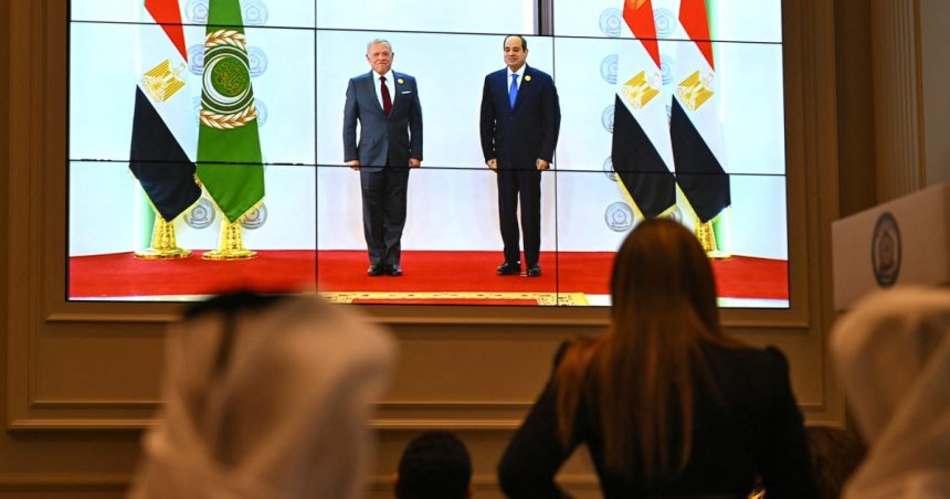 egiptul a prezentat la summitul extraordinar de la cairo un plan pentru a reconstrui fasia gaza ce propun liderii arabi 67c72f4c7a962