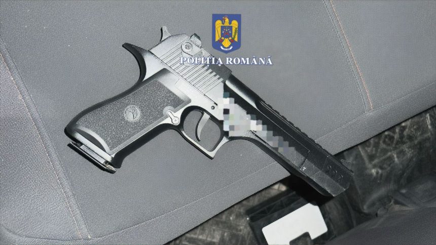 Focuri de armă la Mircea Vodă. Autorul a fost arestat 1 focuri de arma la mircea voda pistolarul a ajuns dupa gratii 67dc47243f599