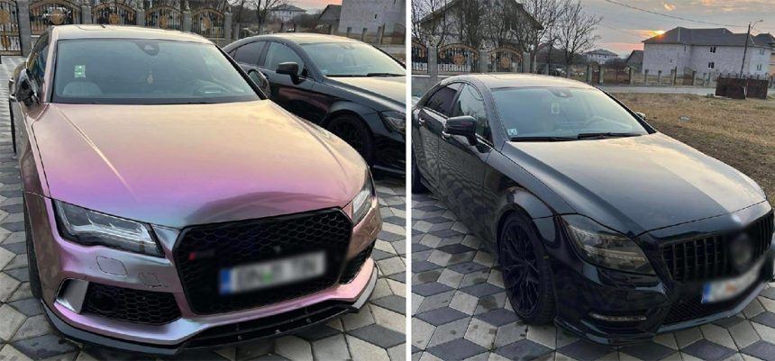 foto cum arata masinile de lux sechestrate de politisti dupa perchezitii la traficanti de cristale 67c703314726c