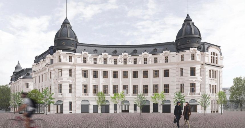 foto fostul palat bcr din centrul bucurestiului va fi transformat in hotel de 5 stele anuntul facut de nicusor dan 67dba24d21d6d