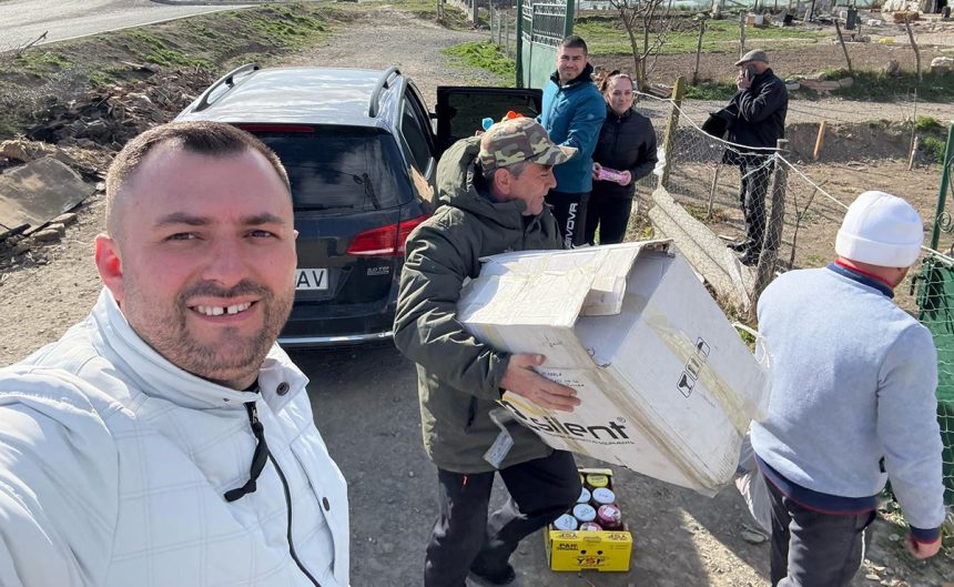 foto un politist de la ipj tulcea inger salvator pentru o familie ramasa pe drumuri in urma unui incendiu devastator 67dfdaf62b786