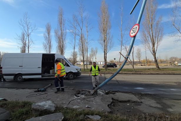 foto video se reface stalpul distrus dupa teribilul accident din mamaia cum arata acum zona impactului 67cfe5ccdc00d