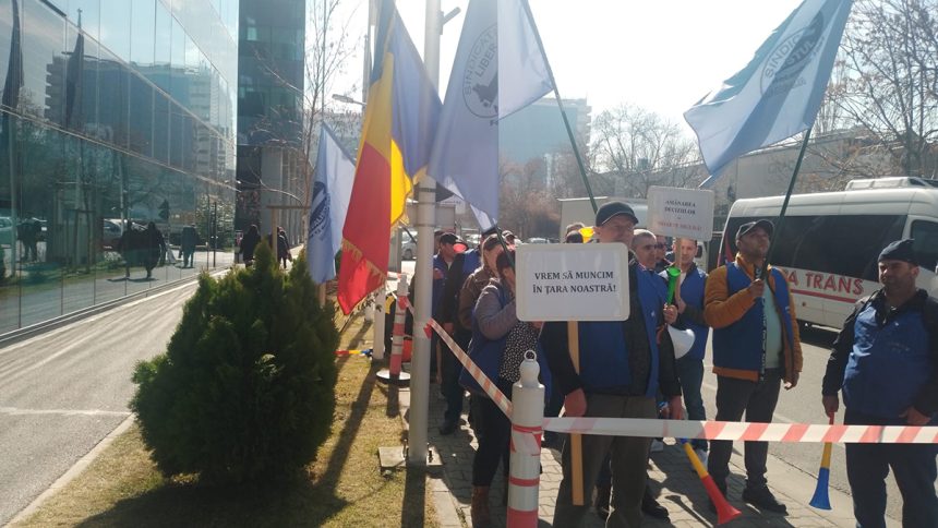 Sindicaliștii de la Damen Mangalia pichetează Ambasada Olandei 1 foto video sindicalistii de la damen mangalia picheteaza ambasada olandei 67cac2ee530ca