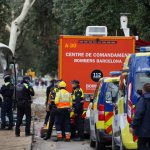 galerie foto cel putin 34 de raniti intre care 4 in stare grava intr un accident in care au fost implicate doua autocare la barcelona 67c5f9eb97a9f