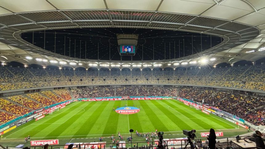 Cum arată tribunele Arenei Naționale la meciul FCSB - Universitatea Craiova 1 galerie foto cum arata tribunele arenei nationale la fcsb universitatea craiova 67cddf5d68166