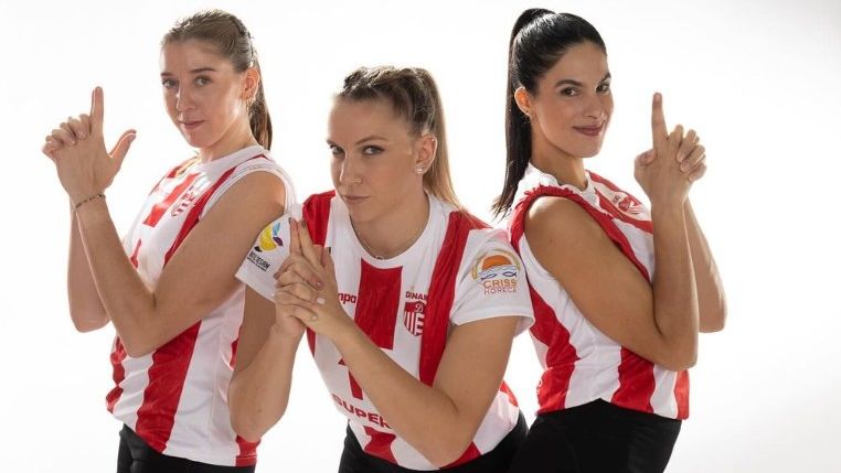galerie foto dinamo cso voluntari meciul decisiv pentru finala acum cristina miron si reka szedmak vs suvi kokkonen si rodica buterez 67e3f0fcea5d0
