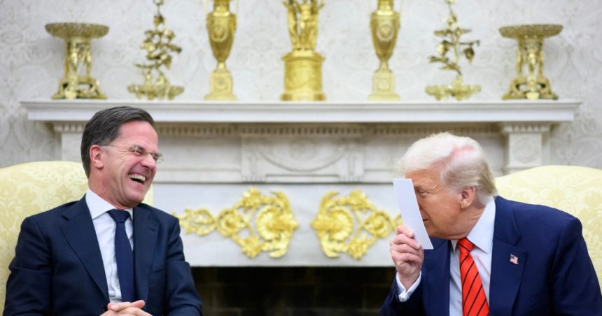 galerie foto mark rutte primit la casa alba donald trump l a laudat nato se implica prin acest om 67d32cc43b959