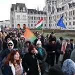 galerie foto ungaria interzice parada pride a comunitatilor lgbtq presedintele sulyok a promulgat legea proteste de amploare la budapesta 67daaf778dfdb