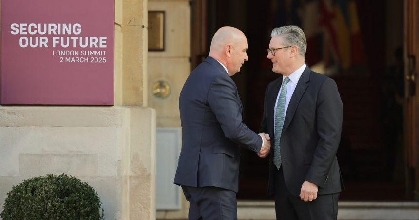 ilie bolojan participa astazi la videonconferinta convocata de premierul britanic keir starmer o continuare a summitului de la londra 67d518b57b4a3