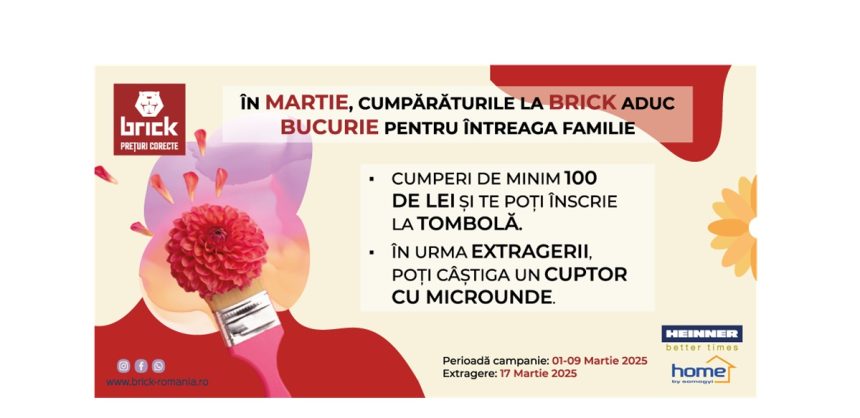 in martie cumparaturile la brick aduc bucurie pentru intreaga familie 67c80e620e23e