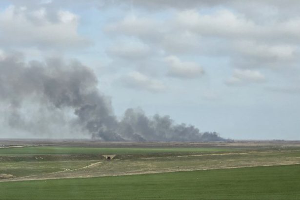 incendii de stuf in judetul tulcea vegetatia a luat fost in zona localitatii baia 67e00c1607b8c