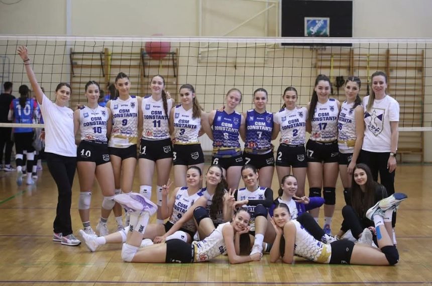 Junioarele de la CSM Constanța concurează pentru titlul național la volei 1 junioarele de la csm constanta lupta pentru titlul national la volei 67e195c0743f8