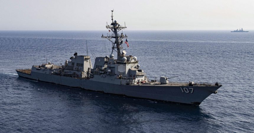 misiune neobisnuita a unui distrugator american nava de razboi a fost trimisa la granita de sud a sua 67d81e20ef2a8