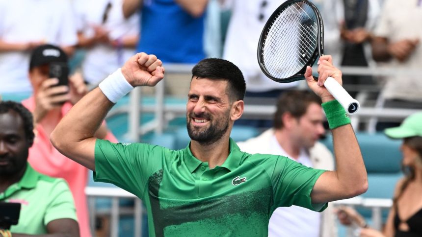 Moment istoric la Miami, în uralele americanilor: Djokovic a doborât un nou record deținut anterior de Nadal 1 moment istoric la miami in uralele americanilor djokovic a doborat inca un record detinut pana acum de nadal 67e10b2f40c98
