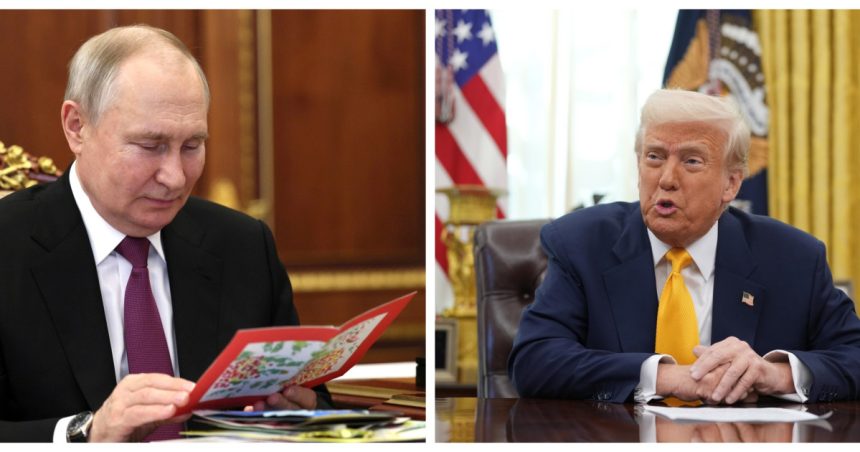 „Trump recunoaște că în prezent avem o relație bună cu Rusia, în ciuda bombardamentelor intense asupra Ucrainei, și afirmă că Putin „deține toate cărțile”” 1 momentan ne intelegem bine cu rusia chiar daca acum bombardeaza in draci ucraina trump admite ca putin detine toate cartile 67cb3c8dabf46