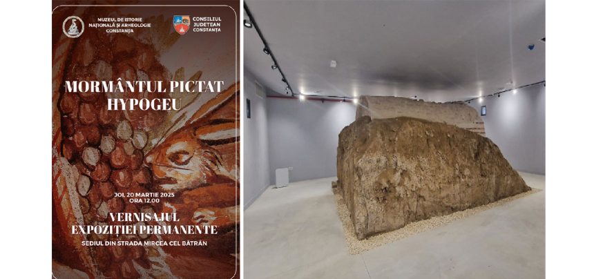 mormantul pictat hypogeu intra in circuitul turistic al judetului constanta vezi aici de cand 67d7e7560d898