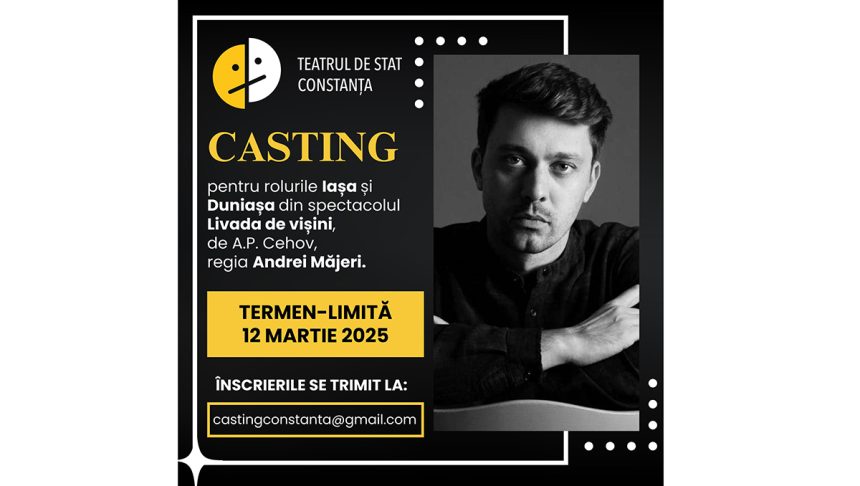 teatrul de stat constanta cauta tineri artisti pentru un nou spectacol 67ca9fb551989