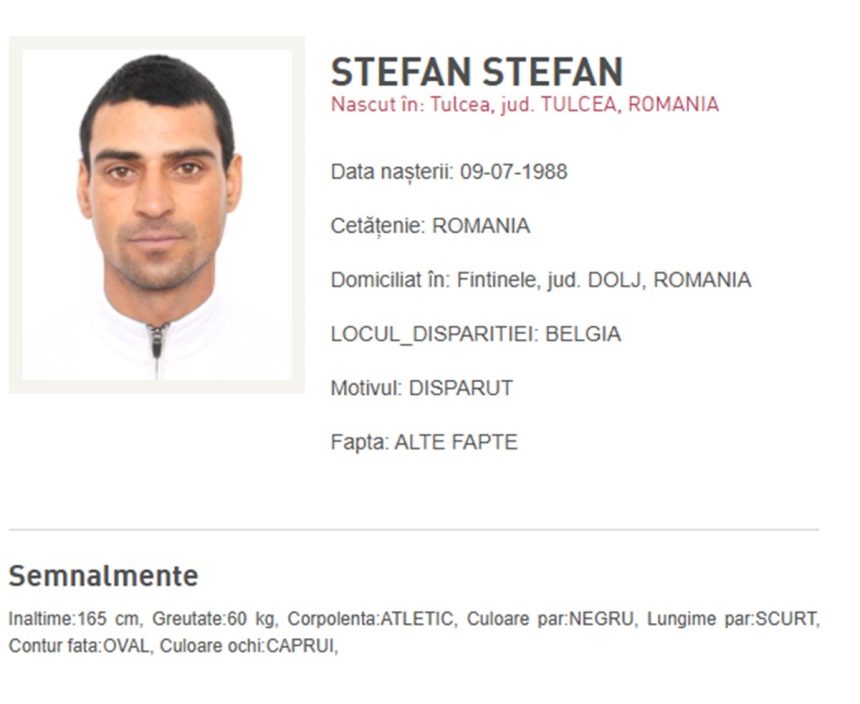 Bărbat din Tulcea dispărut în Belgia! Anunțați autoritățile la 112 dacă îl observați. 1 un barbat din tulcea disparut in belgia sunati la 112 daca il vedeti 67c5807a264c0