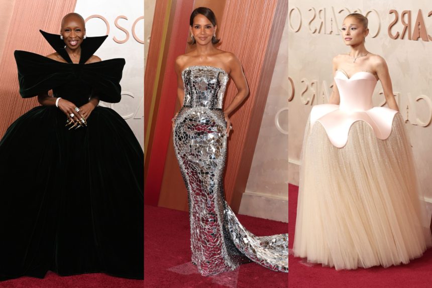 vedete la premiile oscar 2025 tinute impresionante pe covorul rosu actrita halle berry a purtat o rochie oglinda 67c55abca99e5