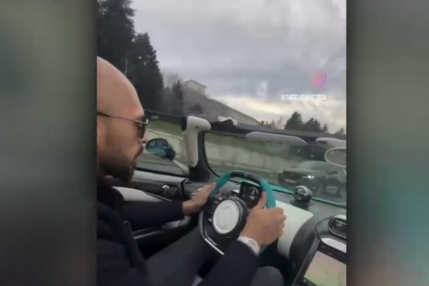 video andrew tate a sfidat autoritatile romane conducand o masina de lux cu 150 de km pe ora in bucuresti ce s a intamplat dupa cursa 67e194c9456bd