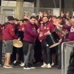 video atmosfera sud americana la arena nationala fanii lui rapid au batut tarabana inainte de derby ul cu fcsb 67d719df9a747