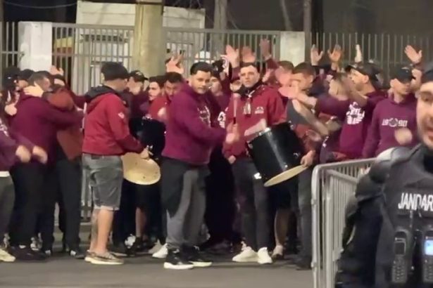 video atmosfera sud americana la arena nationala fanii lui rapid au batut tarabana inainte de derby ul cu fcsb 67d719df9a747