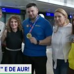 video exclusiv diana ion si rares toader performerii romaniei la atletism au fost asteptati de o pleiada de vedete la revenirea de la c e indoor 67d04a065990f