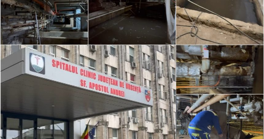 video focar de infectie la spitalul judetean constanta sobolani morti gunoaie si infiltratii in subsolul unitatii medicale 67dd645fa2001