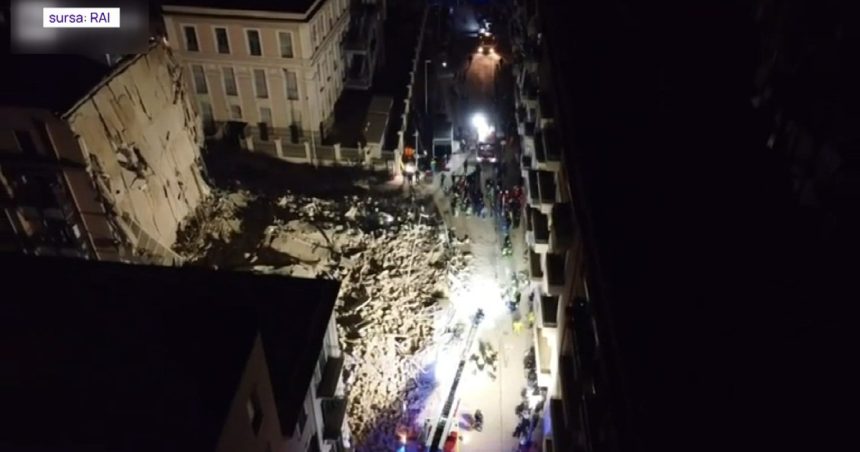 O clădire cu cinci etaje s-a prăbușit într-un oraș din Italia, iar pompierii caută supraviețuitori. 1 video o cladire cu cinci etaje s a prabusit intr un oras din italia pompierii cauta supravietuitori 67c95b32b1fb6