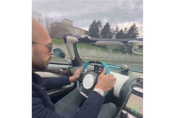 video tupeu maxim andrew tate a postat un videoclip in care conduce cu peste 150 km h prin bucuresti 67e17a1b3ec3b