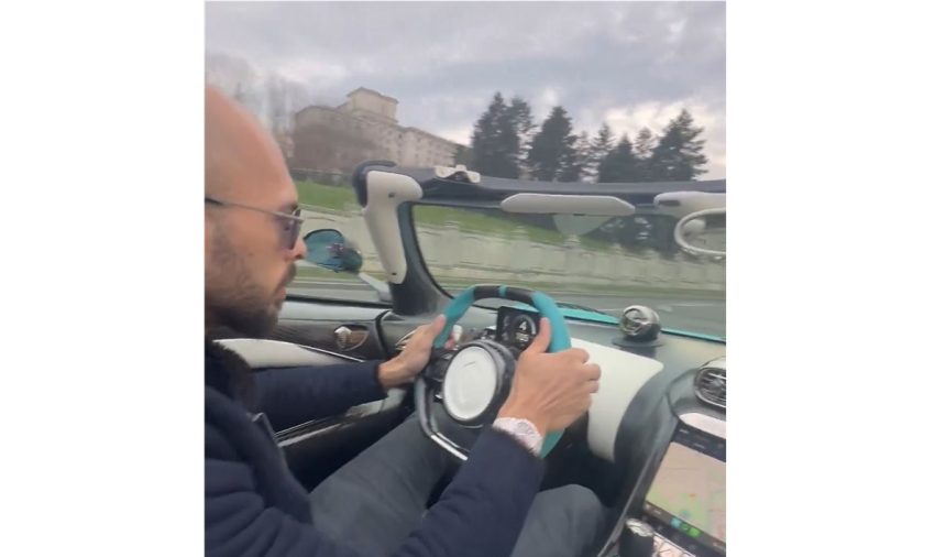 video tupeu maxim andrew tate a postat un videoclip in care conduce cu peste 150 km h prin bucuresti 67e17a1b3ec3b