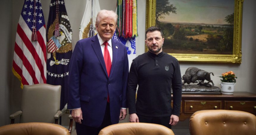 Volodimir Zelenski: „Sunt pregătit să colaborez cu liderul Donald Trump pentru a obține un acord de pace durabil” 1 volodimir zelenski sunt gata sa lucrez sub conducerea puternica a presedintelui trump pentru a ajunge la un acord de pace durabil 67c7334a00976