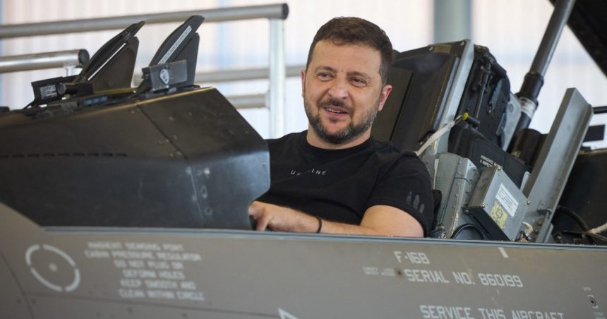 zelenski ucraina a primit mai multe avioane de lupta f 16 suplimentare ce spune despre armistitiul lui putin 67dbbafc6792e