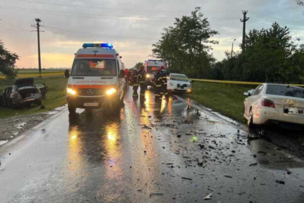 accident grav in timis o femeie a murit iar alte patru persoane inclusiv doi copii au ajuns la spital 68295e9200e0b