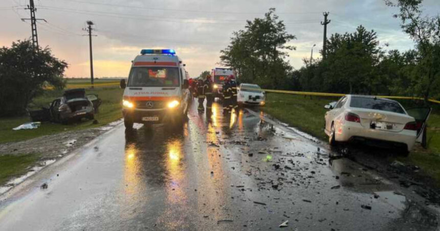 accident grav in timis o femeie a murit iar alte patru persoane inclusiv doi copii au ajuns la spital 68295e9200e0b