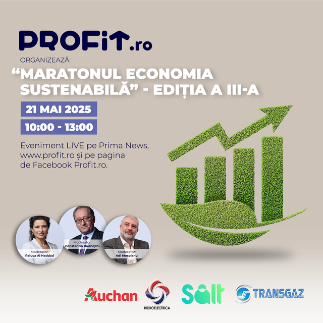 ASTĂZI Doi miniștri la Profit.ro TV - Maratonul Economia Sustenabilă. Transformarea clădirilor nerezidențiale în surse de curent, armonizarea prosumatorilor cu distribuitorii, dilema "carne sau greieri" 1 astazi doi ministri la profit ro tv maratonul economia sustenabila cum se pot transforma cladirile nerezidentiale in fabrici de curent cum ii e280b3impacame280b3 pe p 682d51313efbf