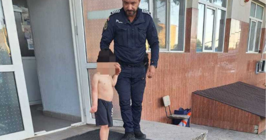 Copil de 4 ani, găsit dezbrăcat pe stradă de poliţişti, după ce a căzut de la etajul 1, fiind dezorientat și fără să știe cum să ajungă acasă. 1 copil de 4 ani gasit dezbracat pe strada de politisti dupa ce a cazut de la etajul 1 era dezorientat si nu stia sa ajunga acasa 683a0e0fdd408