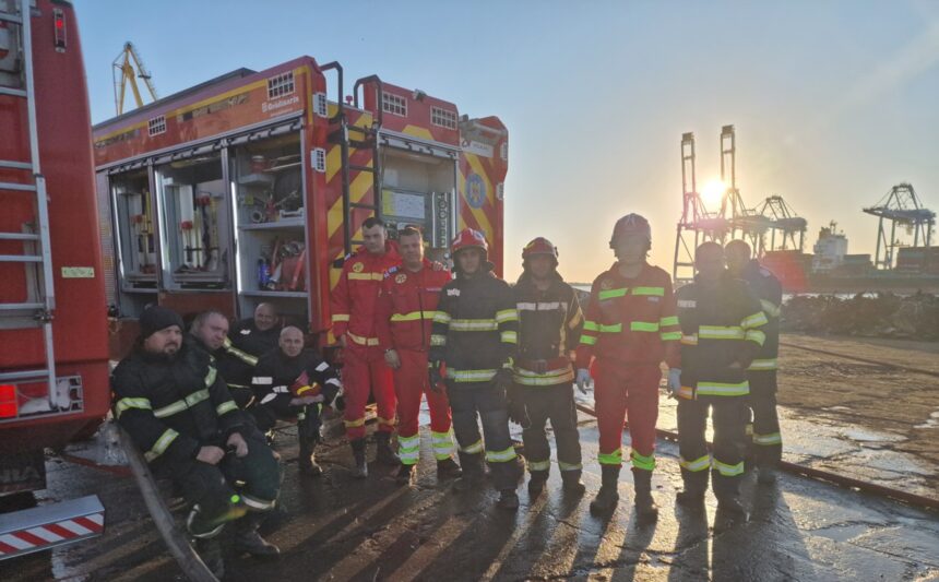foto video incendiu in portul constanta sud agigea iata unde au intervenit pompierii 683a98c05e868