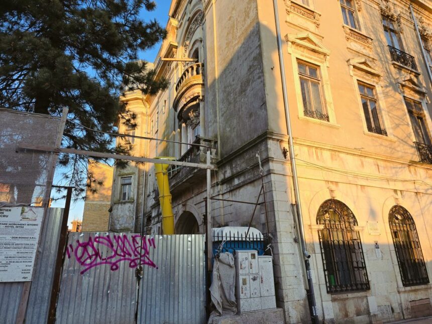 hotelul intim din constanta prinde viata lucrarile de reabilitare avanseaza rapid si curand va fi inchisa structura de rezistenta 6834e0acd2564