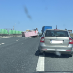 Incident rutier pe A2, sens București – Constanța, aproape de ieșirea spre A4: Banda de circulație blocată 2 incident rutier pe a2 pe sens bucuresti constanta aproape de iesirea spre a4 una dintre benzi e blocata 6825dc3c25a1a