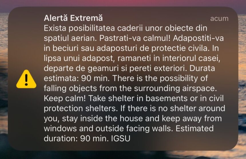 mesaj ro alert la tulcea atac cu drone aproape de frontiera cu romania 68394060203af