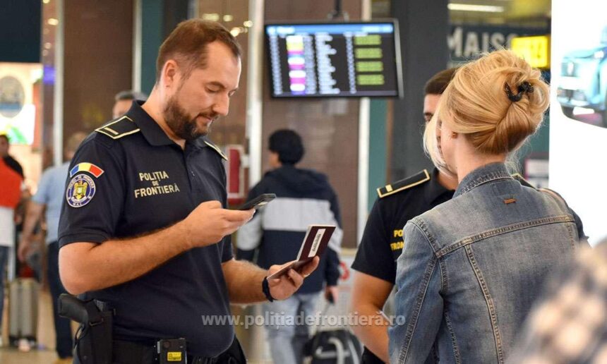 O femeie a fost prinsă pe Aeroportul Otopeni în încercarea de a pleca în Italia cu trei copii minori, prezentând acte false. 1 o femeie a fost prinsa pe aeroportul otopeni cand voia sa plece in italia cu trei copii minori a prezentat acte false 6828587befba1